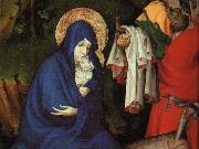 The Flight into Egypt (detail) fg BROEDERLAM, Melchior